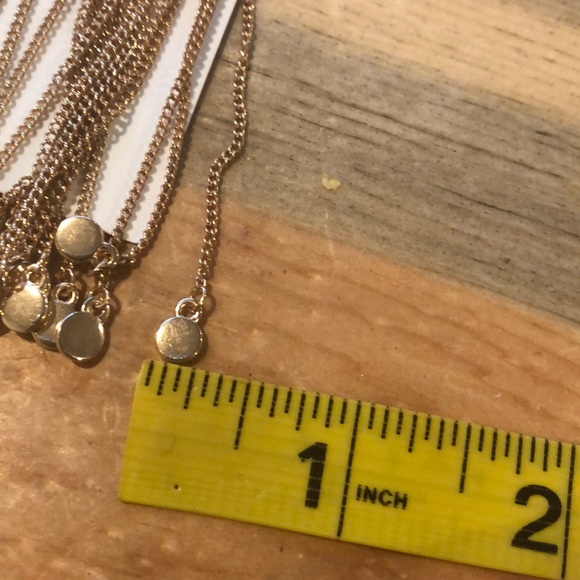 Gold Metal Chain Duster Earring - Picture 4 of 5